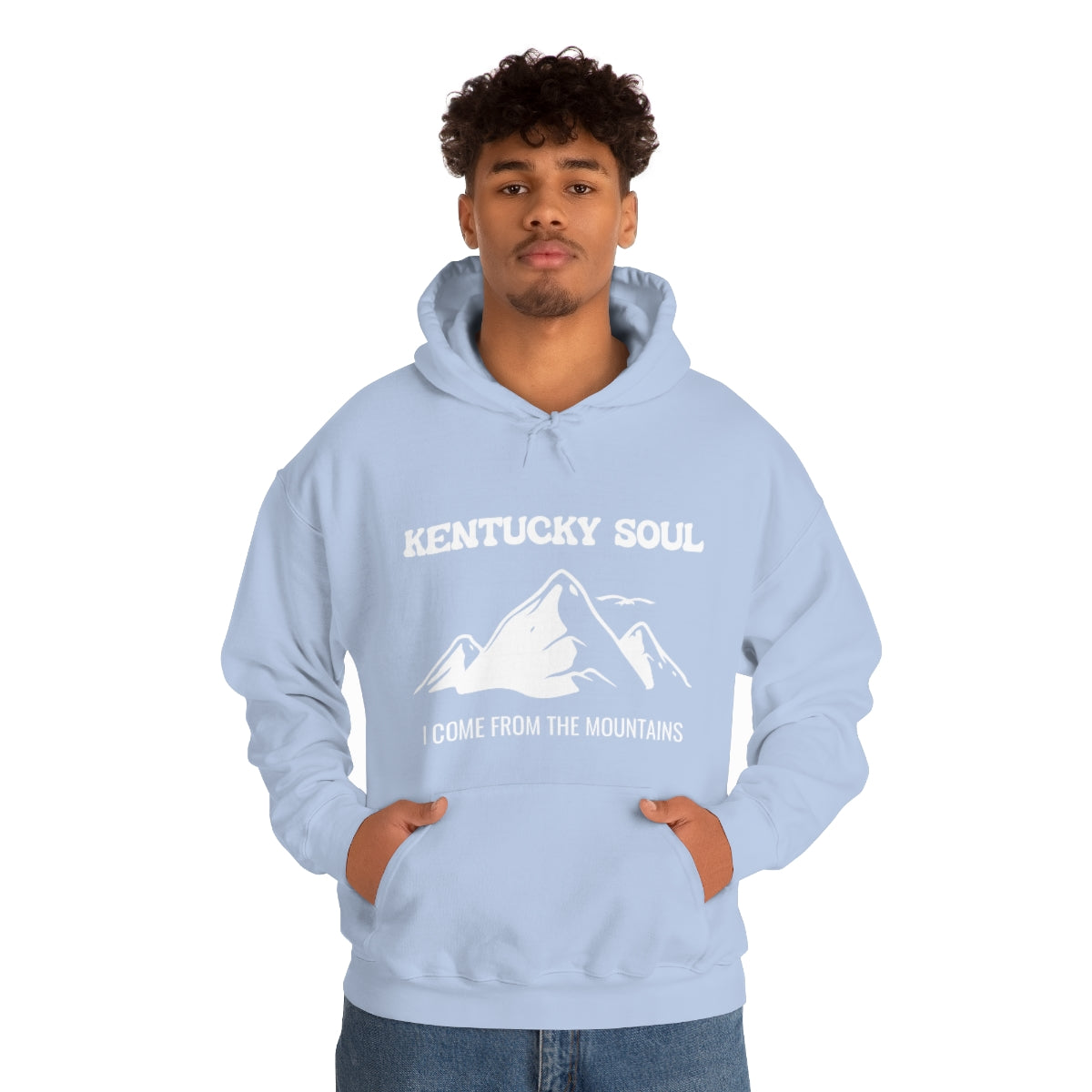 I Come From The Mountains- Unisex Heavy Blend™ Hooded Sweatshirt