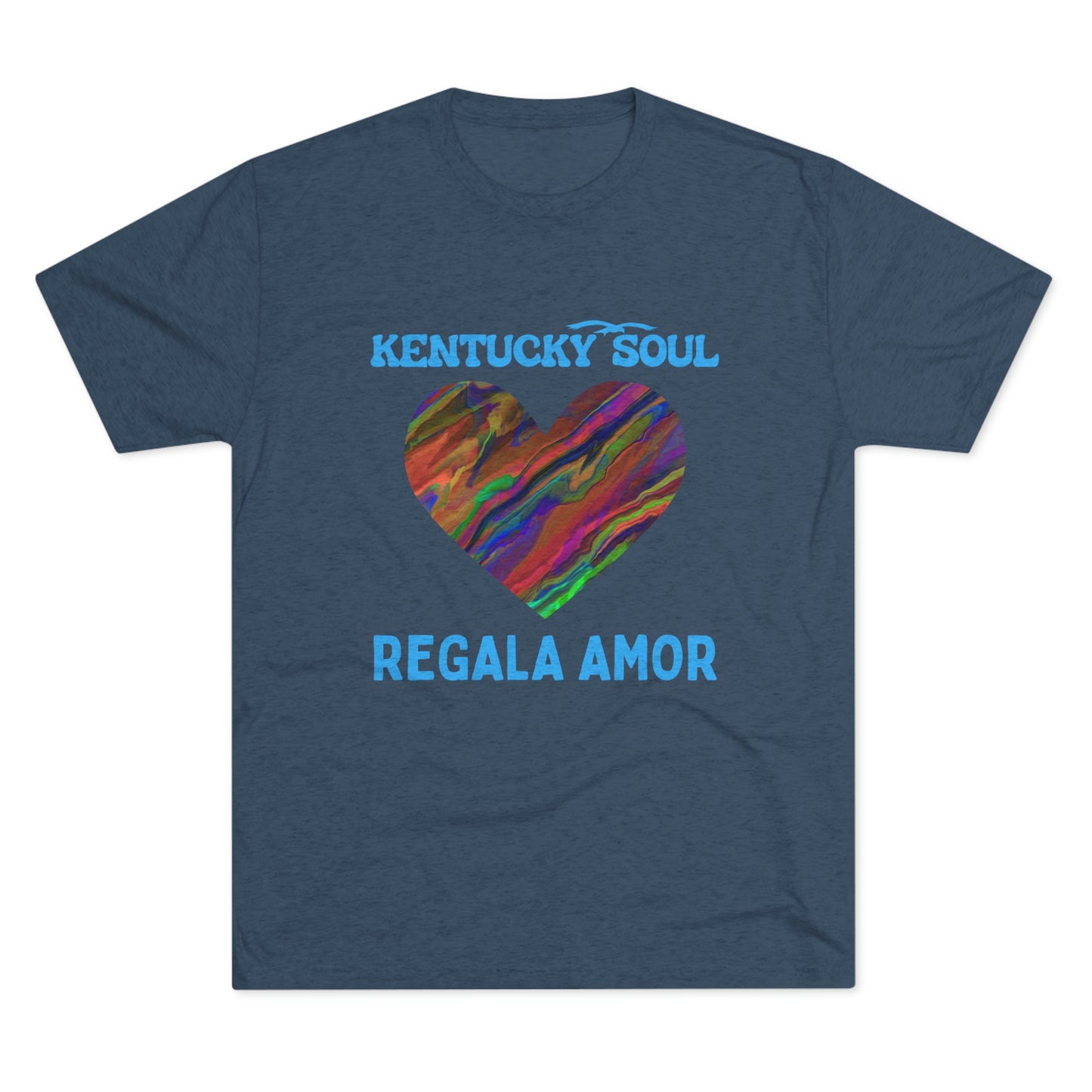 Men's Regala Amor Single Single Cover Tri-Blend- Tee