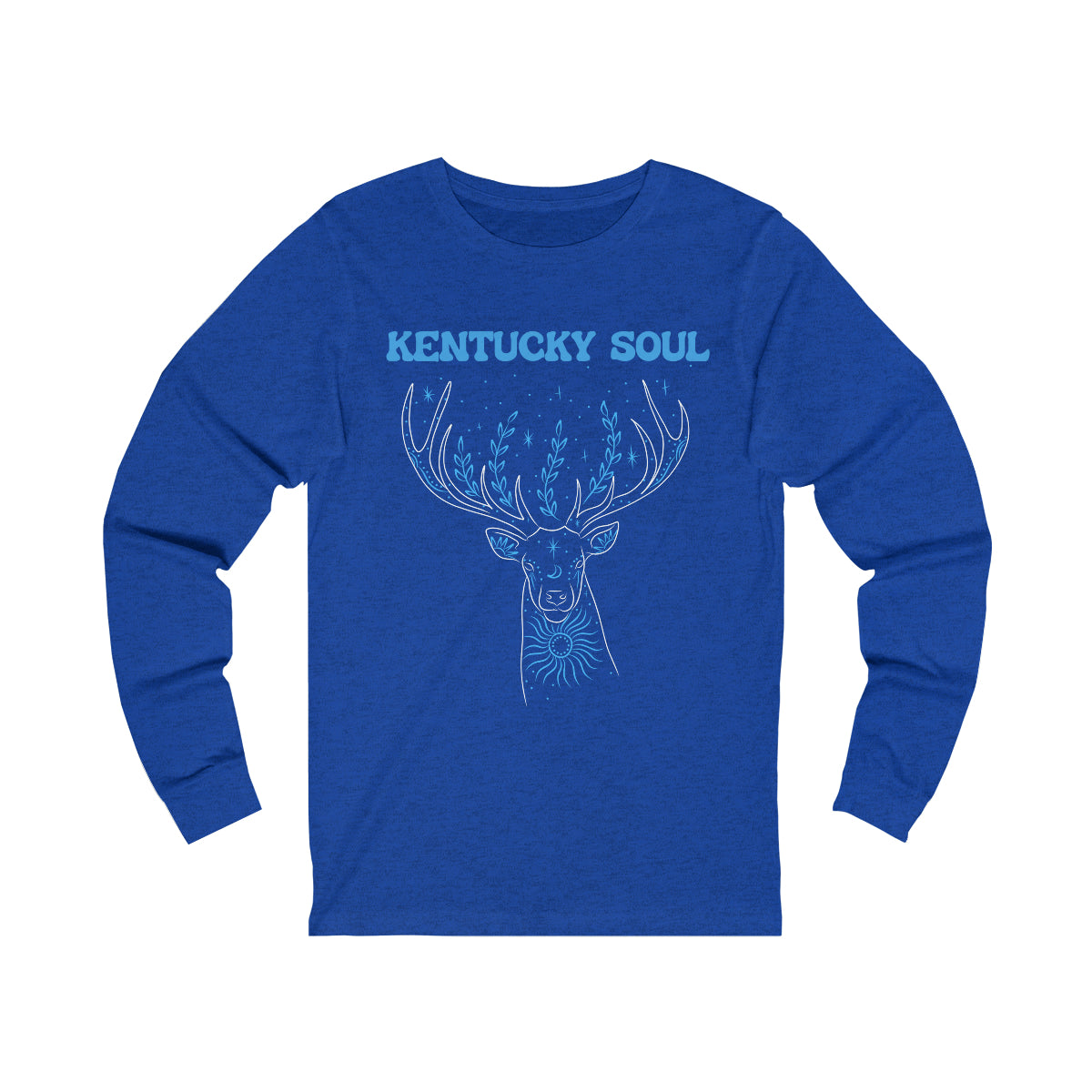 Unisex Blue Deer - Jersey Long Sleeve Tee