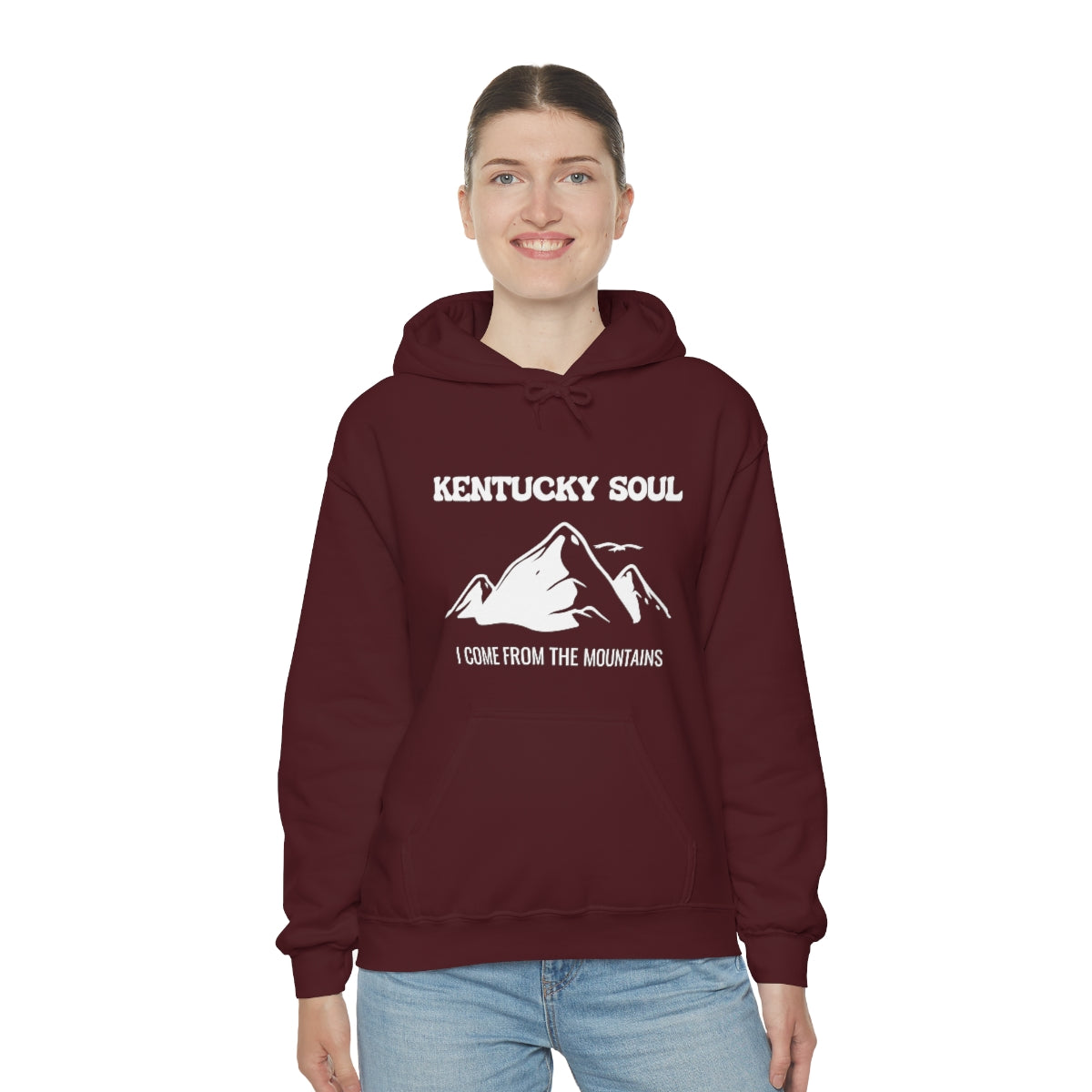 I Come From The Mountains- Unisex Heavy Blend™ Hooded Sweatshirt