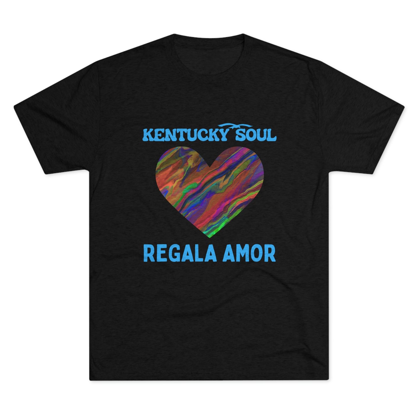 Men's Regala Amor Single Single Cover Tri-Blend- Tee