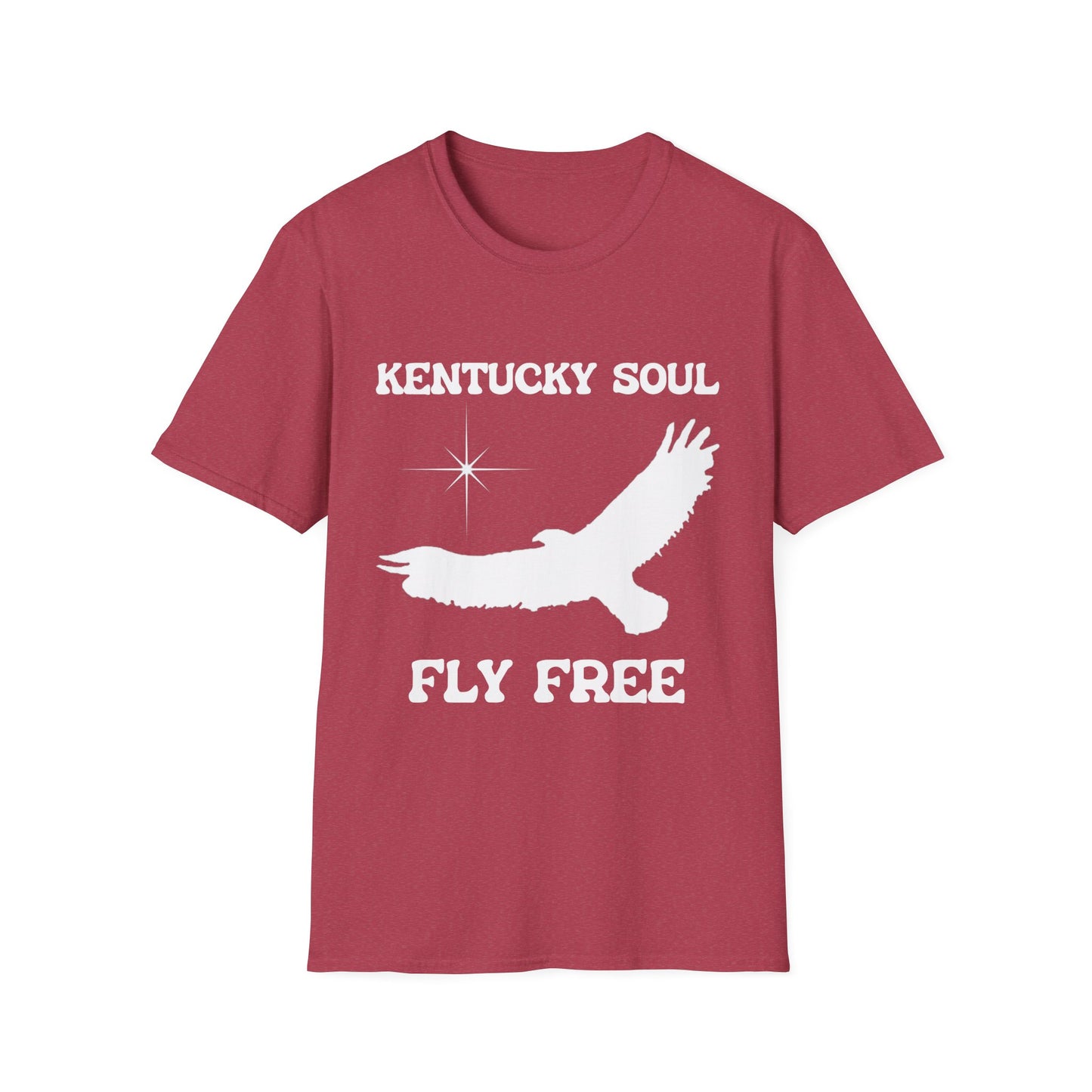 Unisex Kentucky soul Fly Free Softstyle T-Shirt