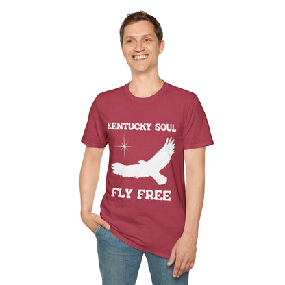 Unisex Kentucky soul Fly Free Softstyle T-Shirt