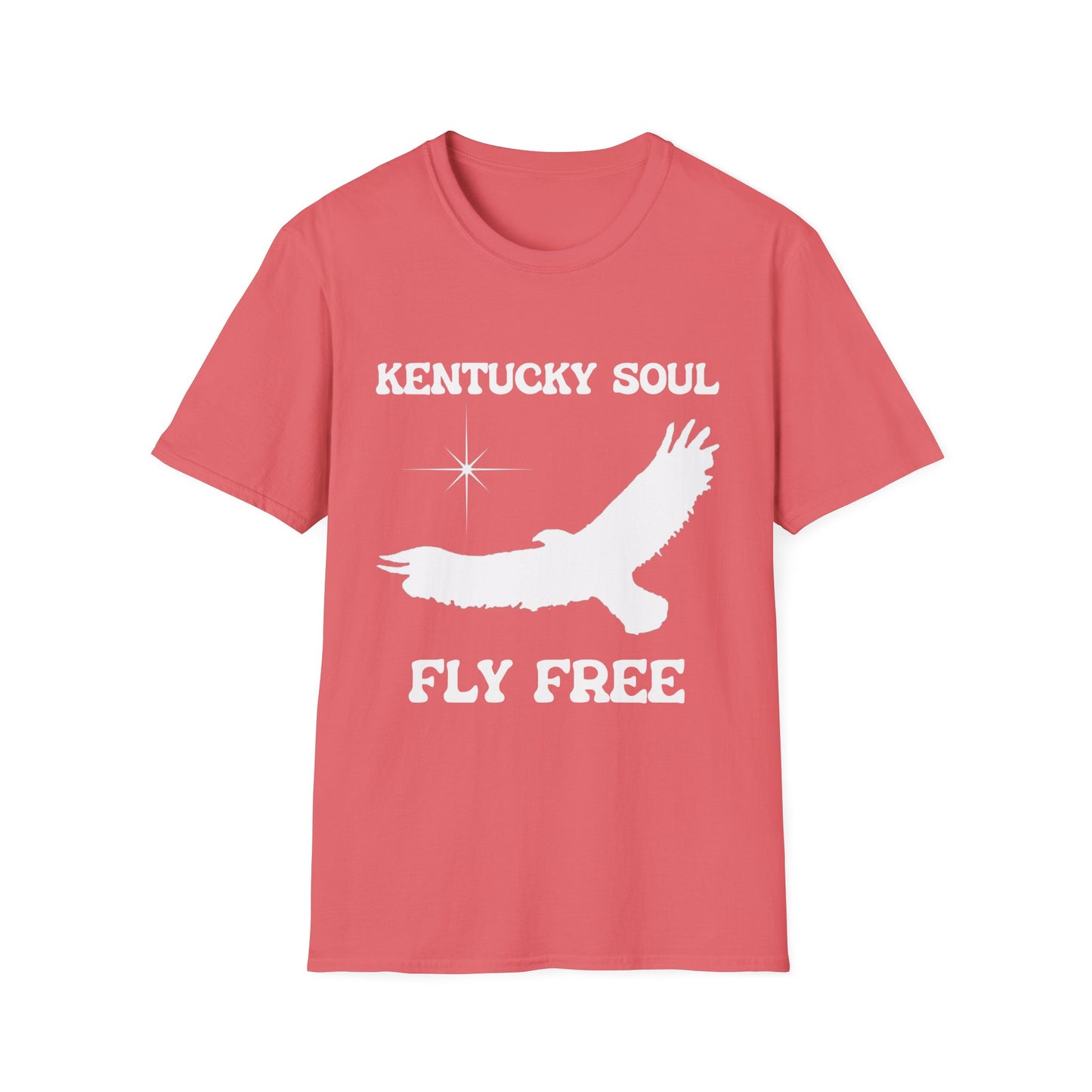 Unisex Kentucky soul Fly Free Softstyle T-Shirt