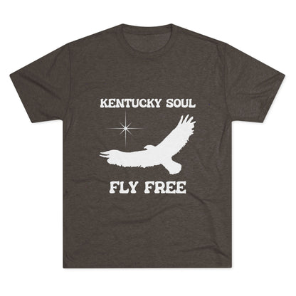Men's Kentucky Soul Fly Free Tri-Blend- Tee
