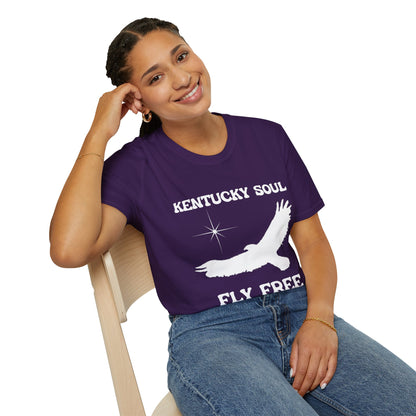 Unisex Kentucky soul Fly Free Softstyle T-Shirt