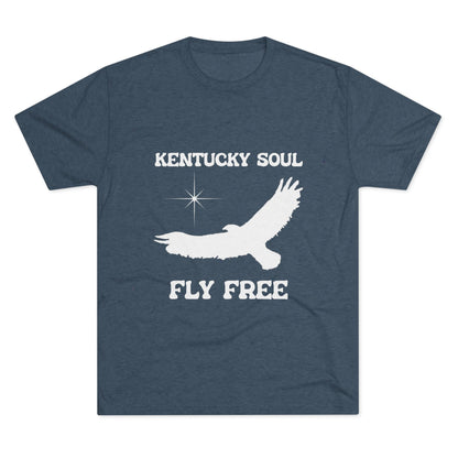 Men's Kentucky Soul Fly Free Tri-Blend- Tee