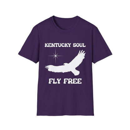 Unisex Kentucky soul Fly Free Softstyle T-Shirt