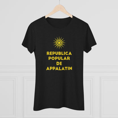 Women's Republica Popular De Appalatin Triblend Tee