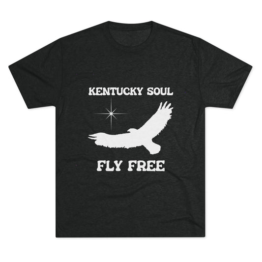 Men's Kentucky Soul Fly Free Tri-Blend- Tee