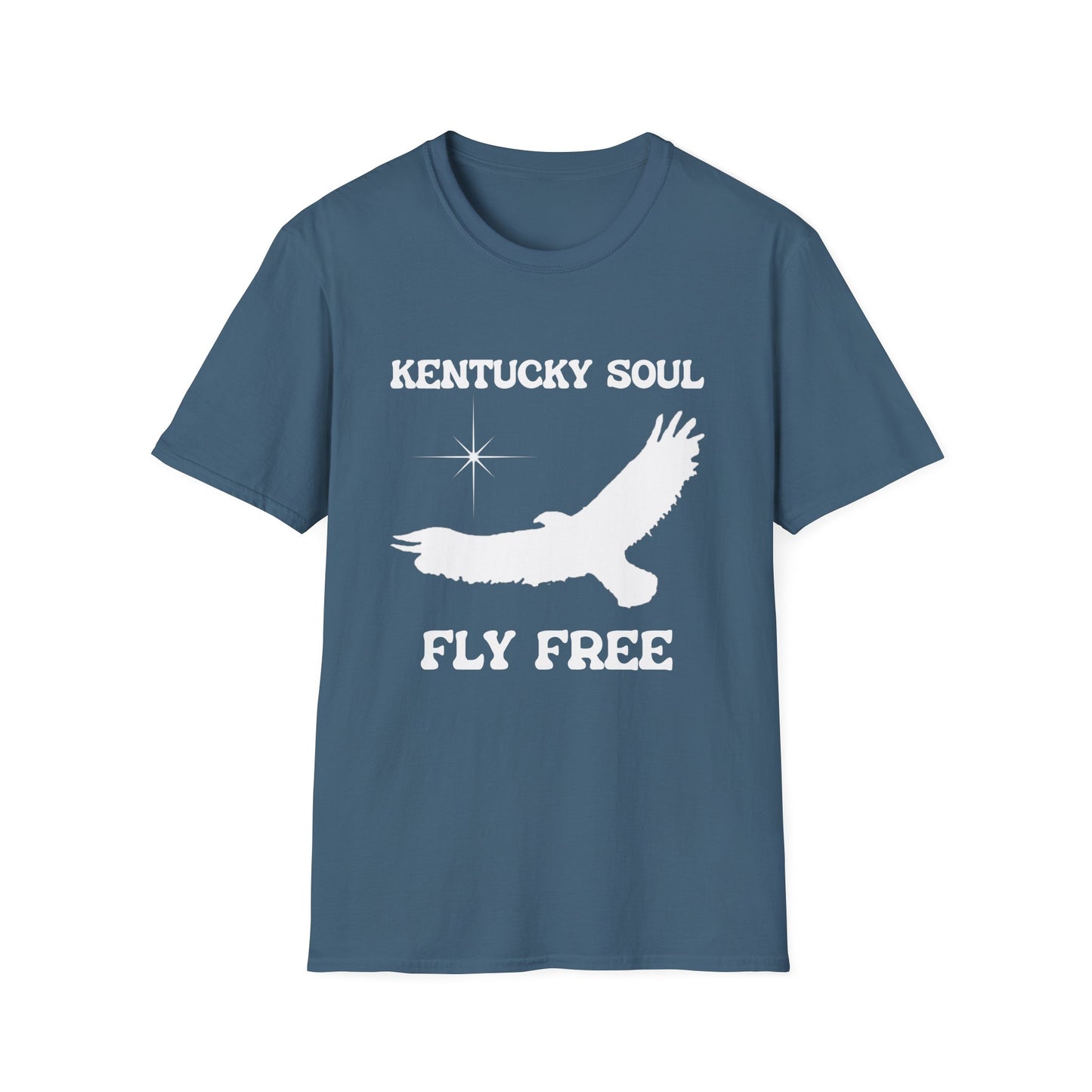 Unisex Kentucky soul Fly Free Softstyle T-Shirt