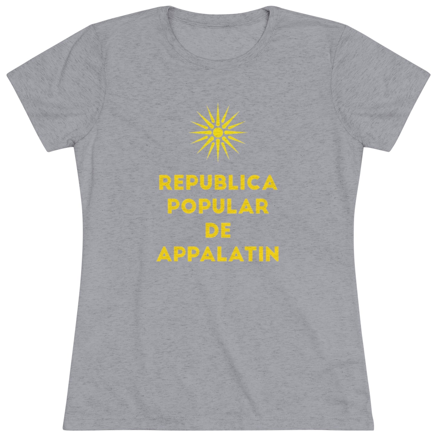 Women's Republica Popular De Appalatin Triblend Tee