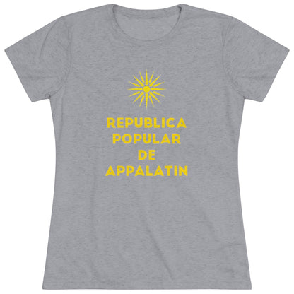 Women's Republica Popular De Appalatin Triblend Tee