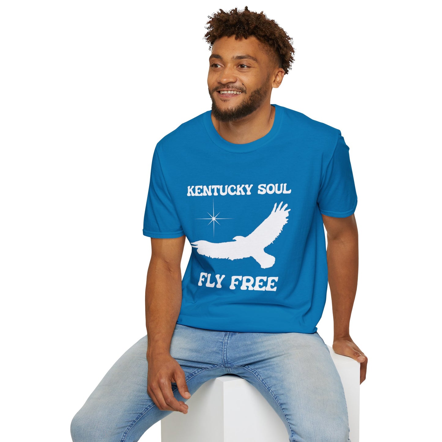 Unisex Kentucky soul Fly Free Softstyle T-Shirt