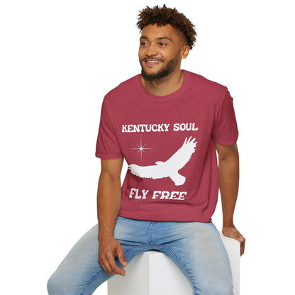 Unisex Kentucky soul Fly Free Softstyle T-Shirt