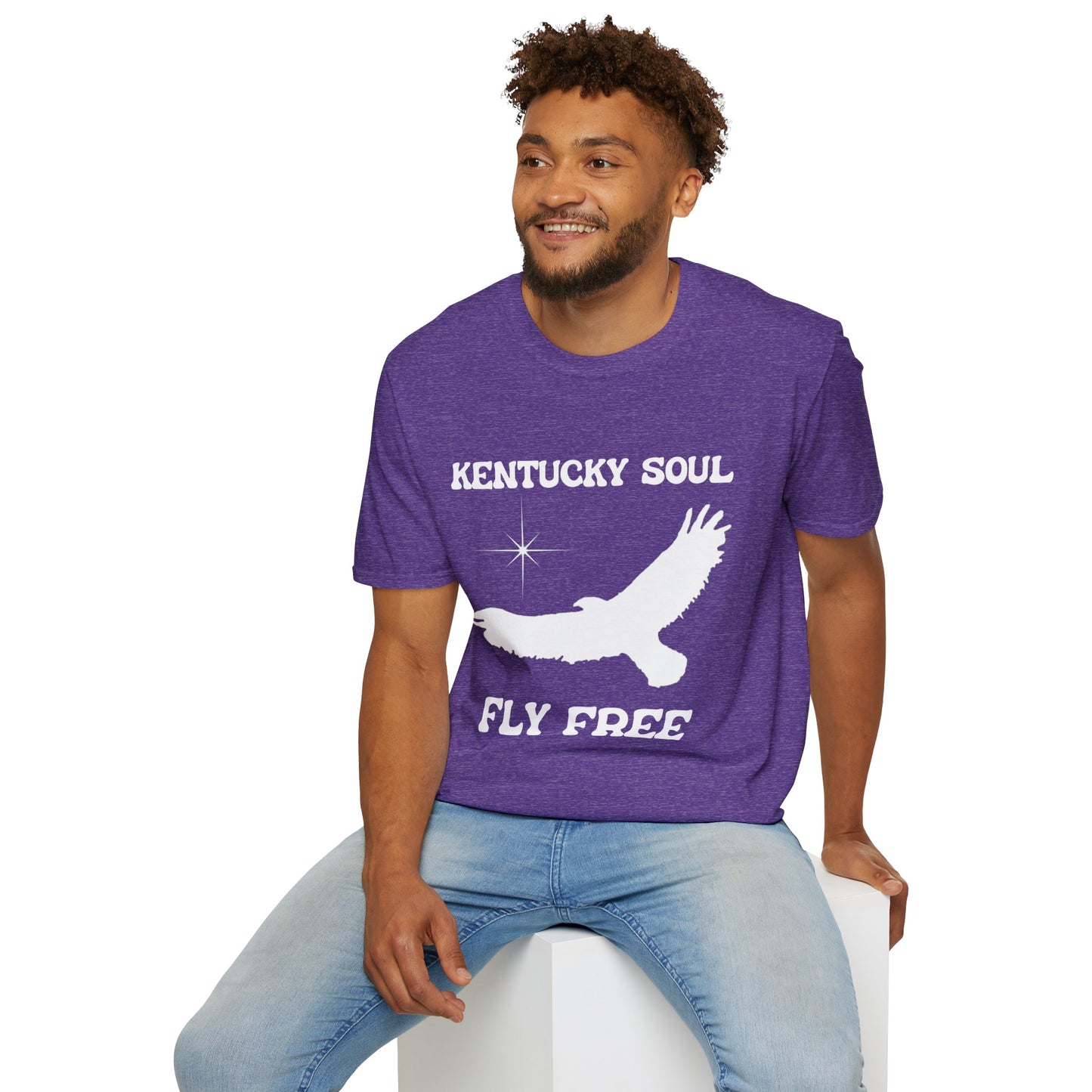 Unisex Kentucky soul Fly Free Softstyle T-Shirt