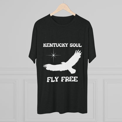Men's Kentucky Soul Fly Free Tri-Blend- Tee