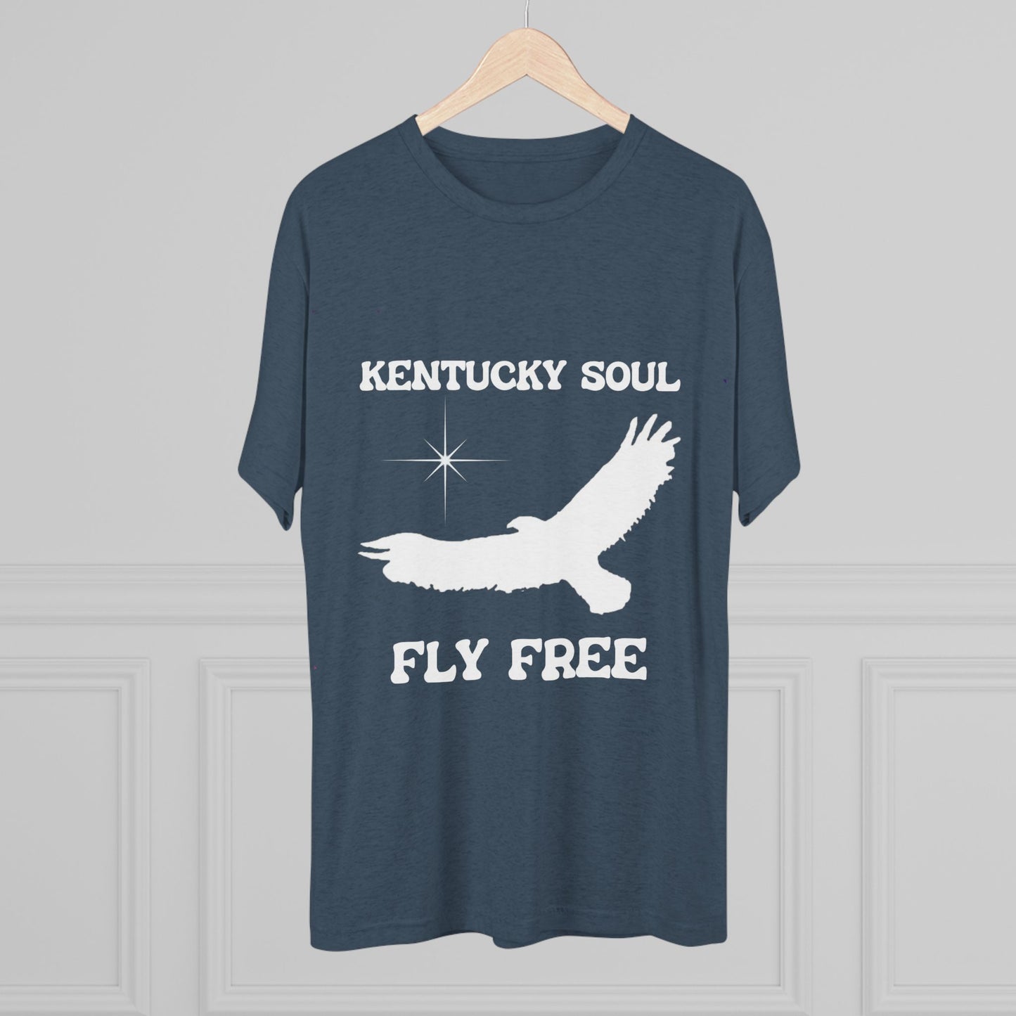 Men's Kentucky Soul Fly Free Tri-Blend- Tee
