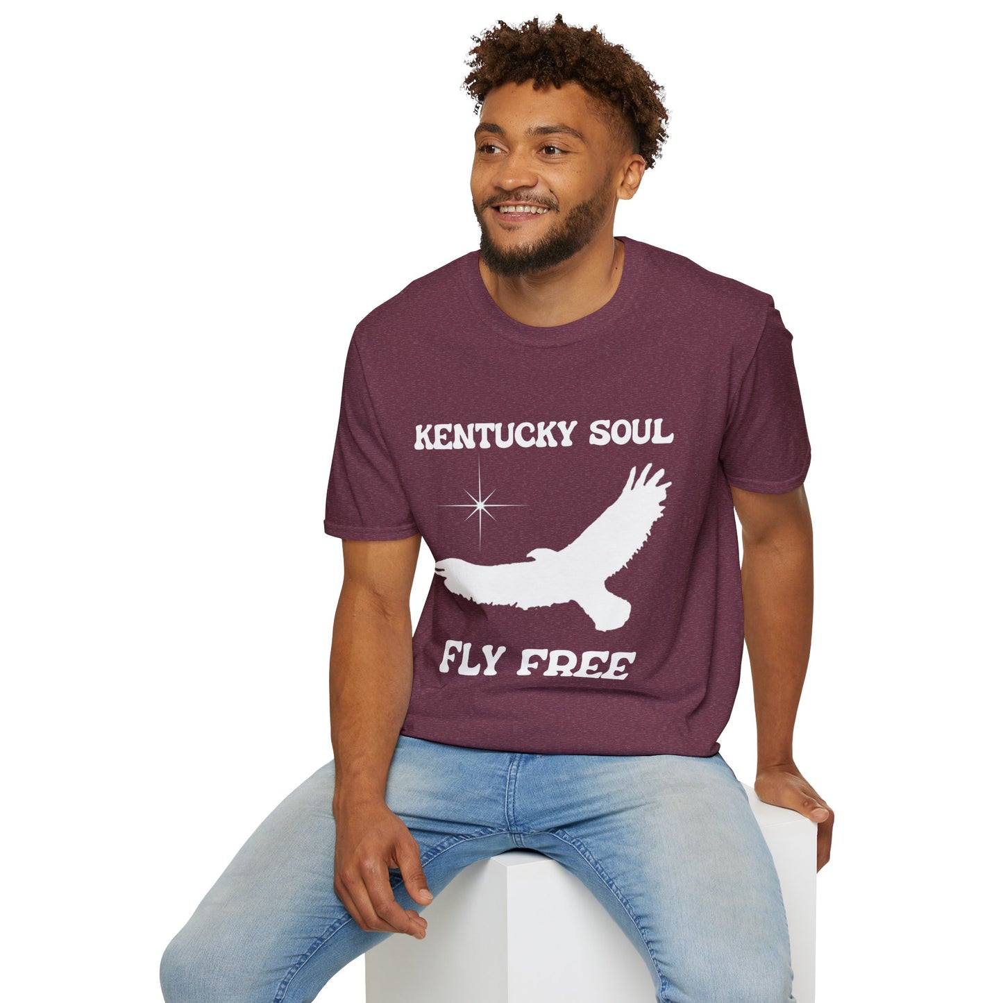 Unisex Kentucky soul Fly Free Softstyle T-Shirt