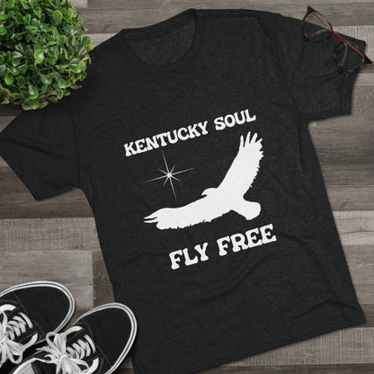 Men's Kentucky Soul Fly Free Tri-Blend- Tee