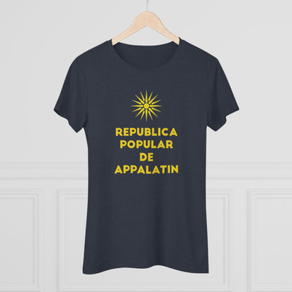 Women's Republica Popular De Appalatin Triblend Tee
