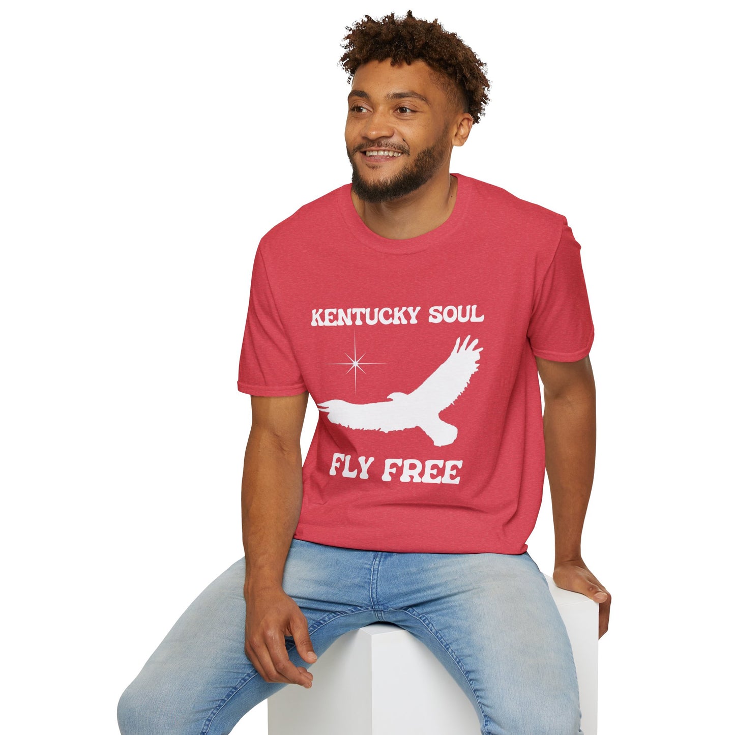 Unisex Kentucky soul Fly Free Softstyle T-Shirt