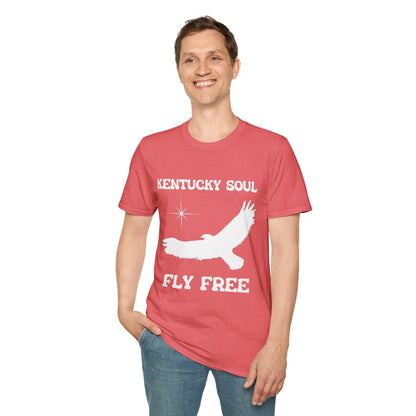 Unisex Kentucky soul Fly Free Softstyle T-Shirt