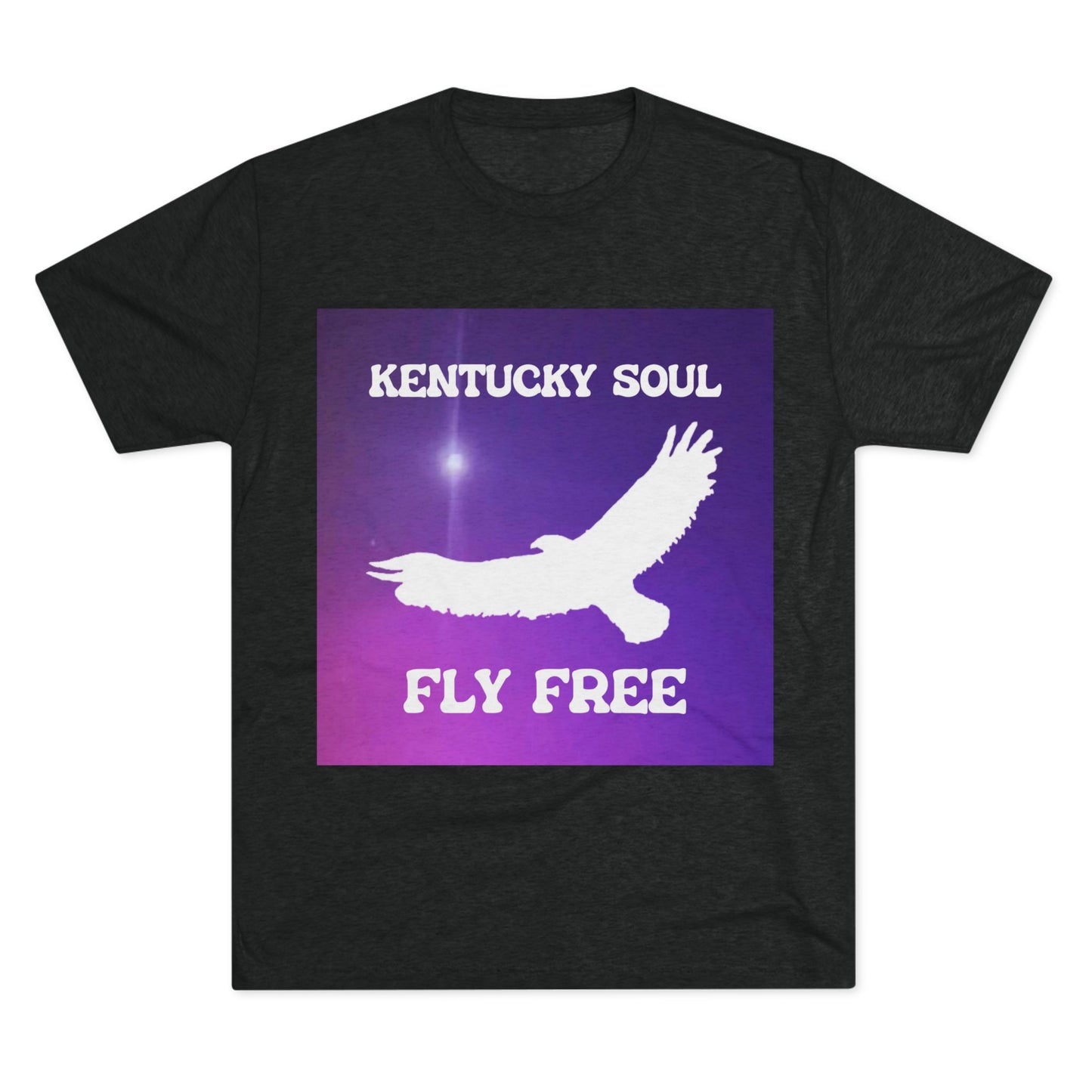 Men's Kentucky Soul Fly Free Single Cover Tri-Blend- Tee