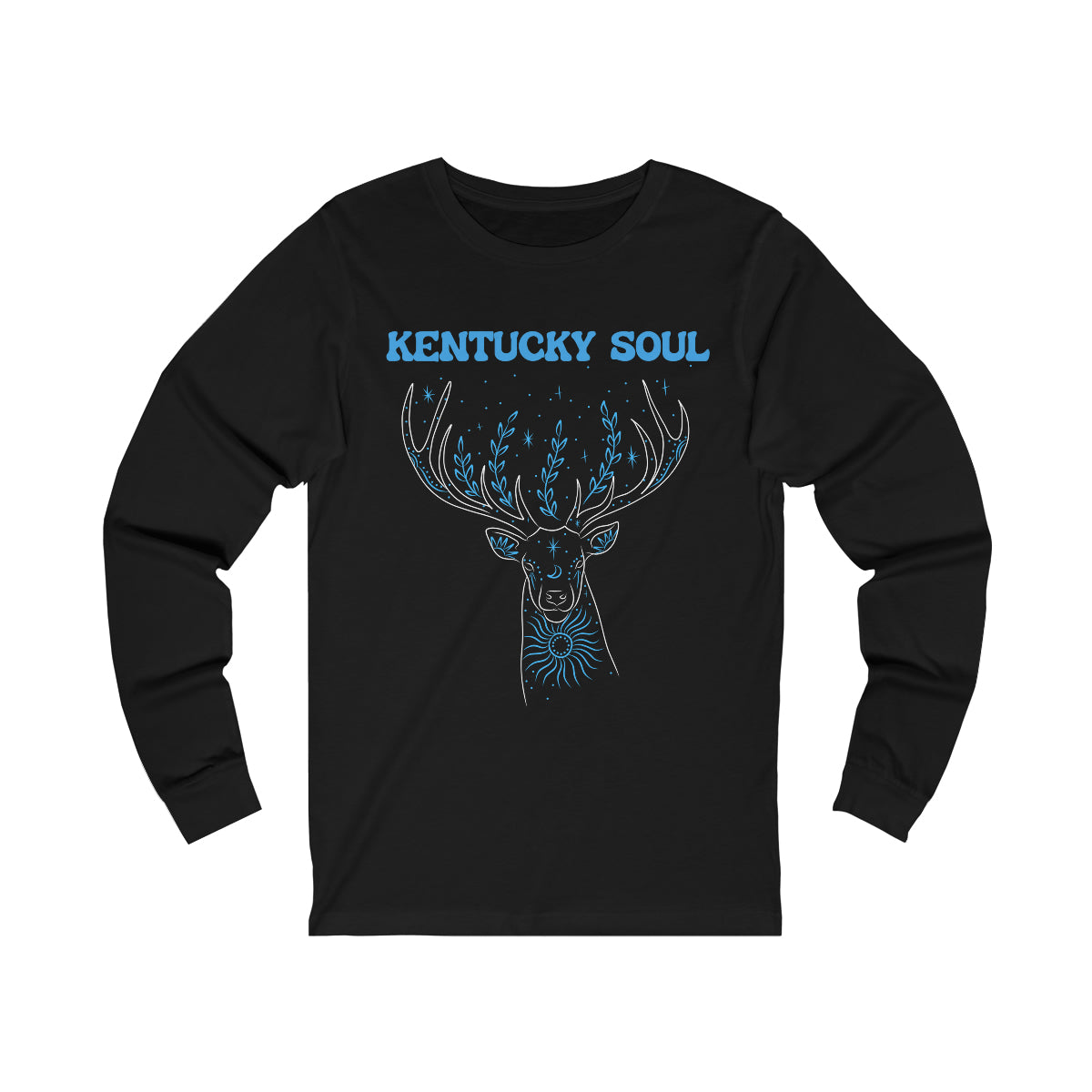 Unisex Blue Deer - Jersey Long Sleeve Tee