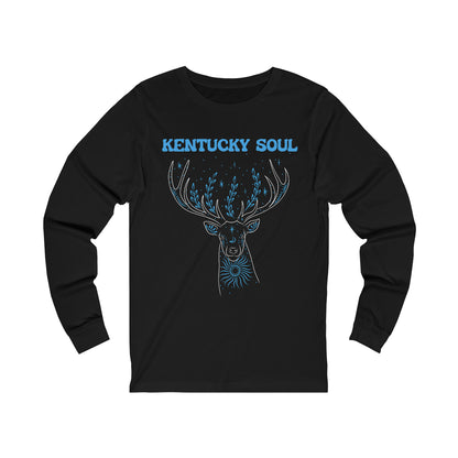 Unisex Blue Deer - Jersey Long Sleeve Tee