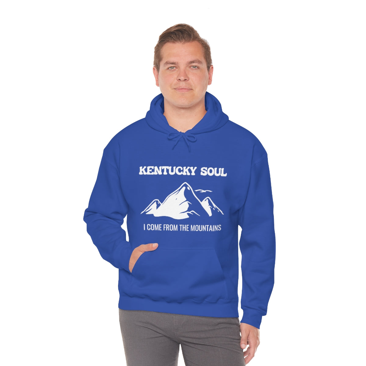 I Come From The Mountains- Unisex Heavy Blend™ Hooded Sweatshirt