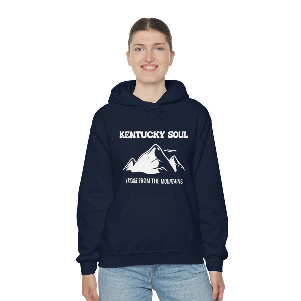 I Come From The Mountains- Unisex Heavy Blend™ Hooded Sweatshirt