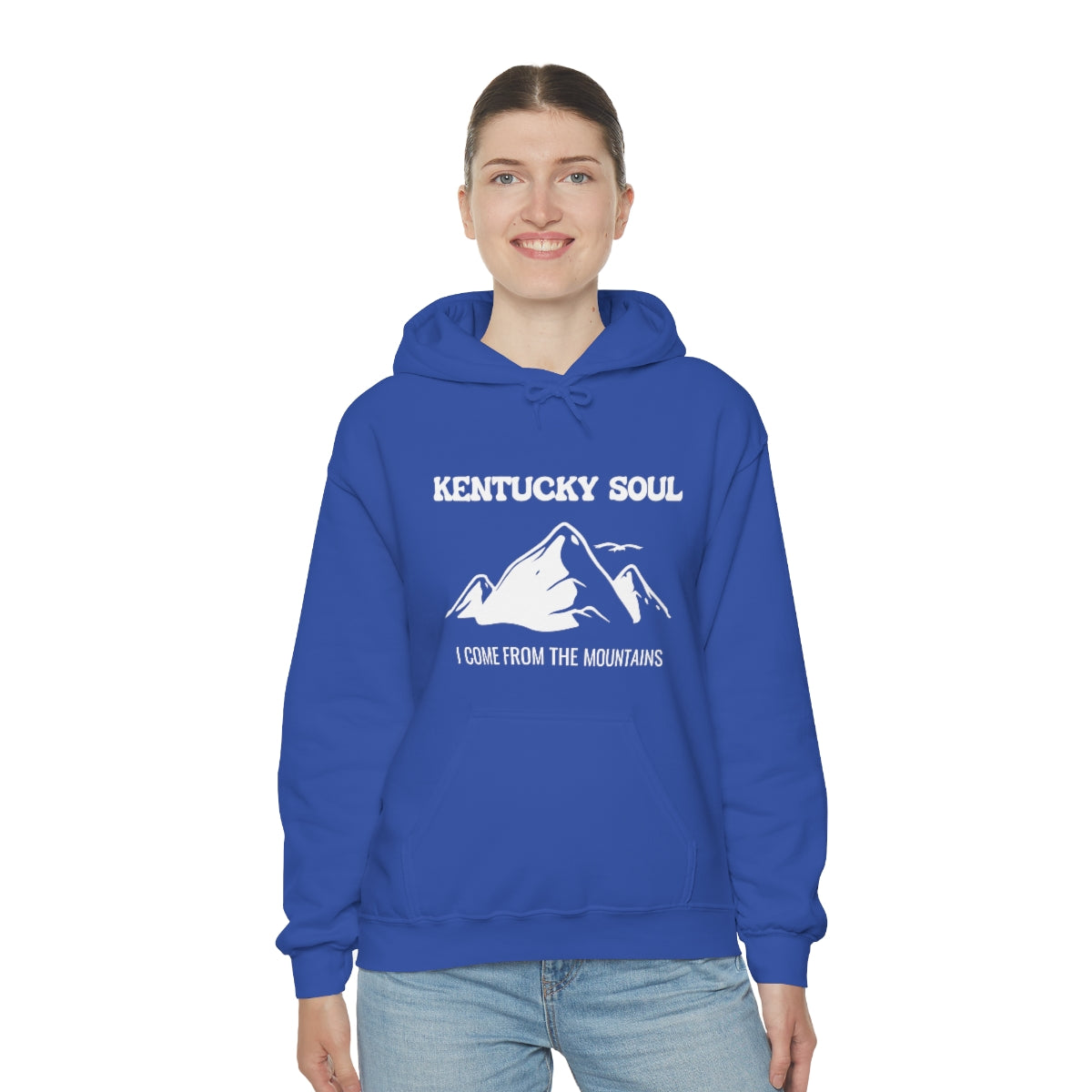 I Come From The Mountains- Unisex Heavy Blend™ Hooded Sweatshirt