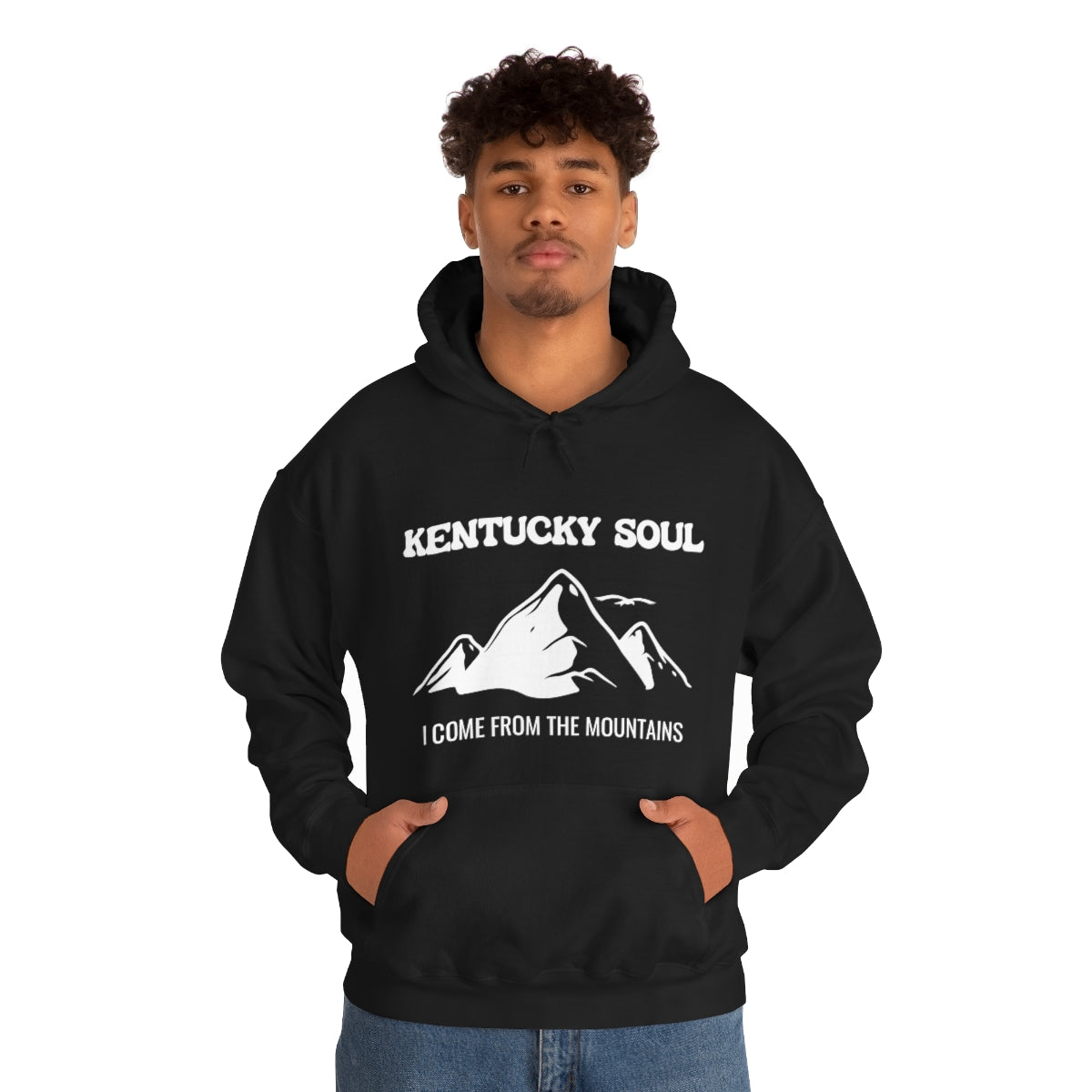 I Come From The Mountains- Unisex Heavy Blend™ Hooded Sweatshirt