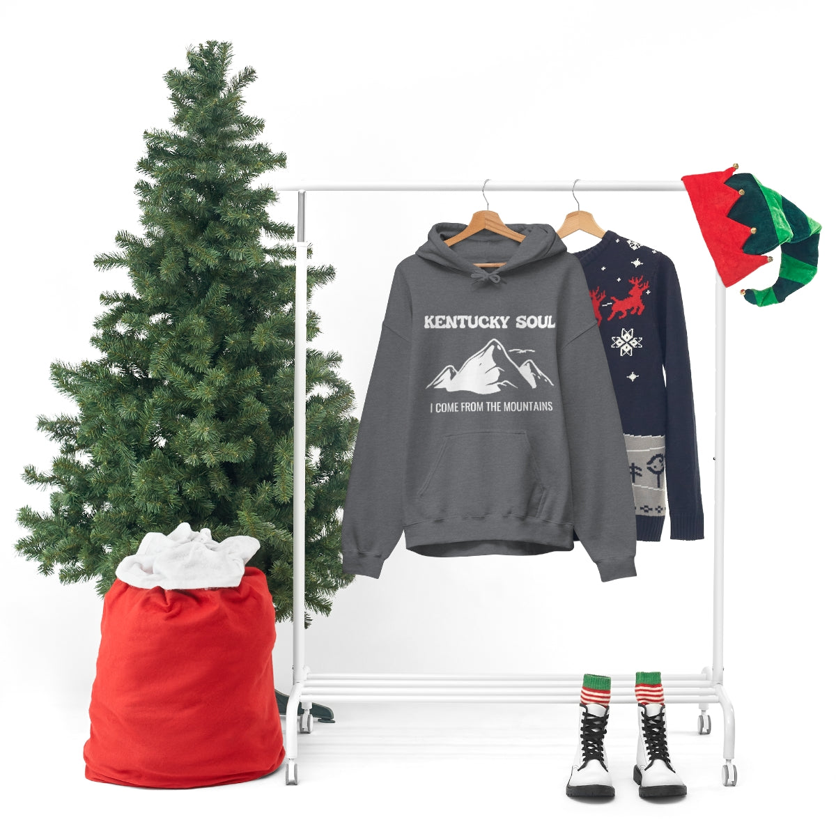 I Come From The Mountains- Unisex Heavy Blend™ Hooded Sweatshirt