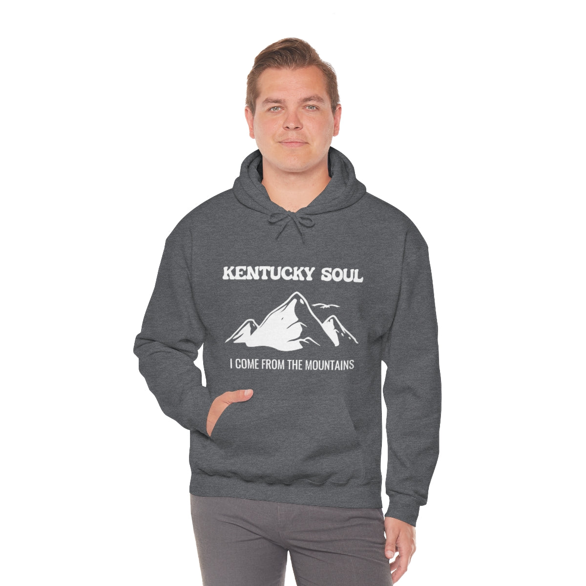 I Come From The Mountains- Unisex Heavy Blend™ Hooded Sweatshirt