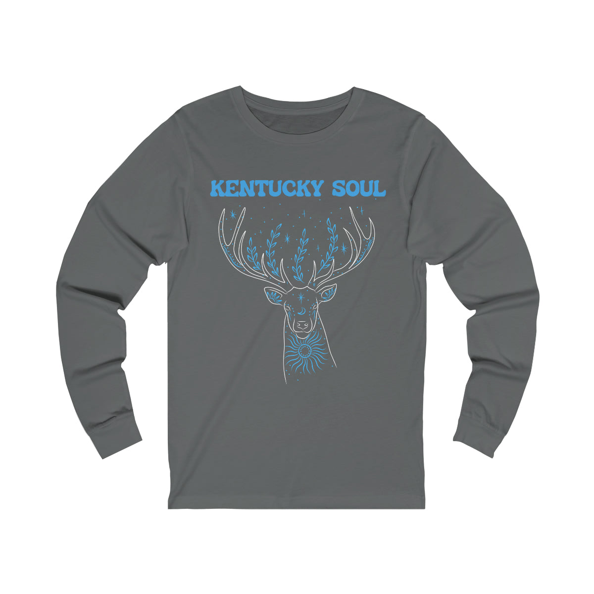 Unisex Blue Deer - Jersey Long Sleeve Tee