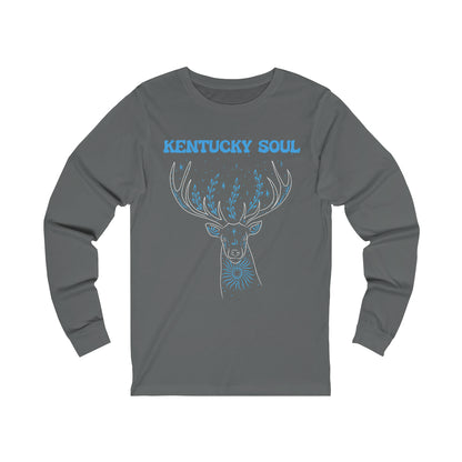 Unisex Blue Deer - Jersey Long Sleeve Tee