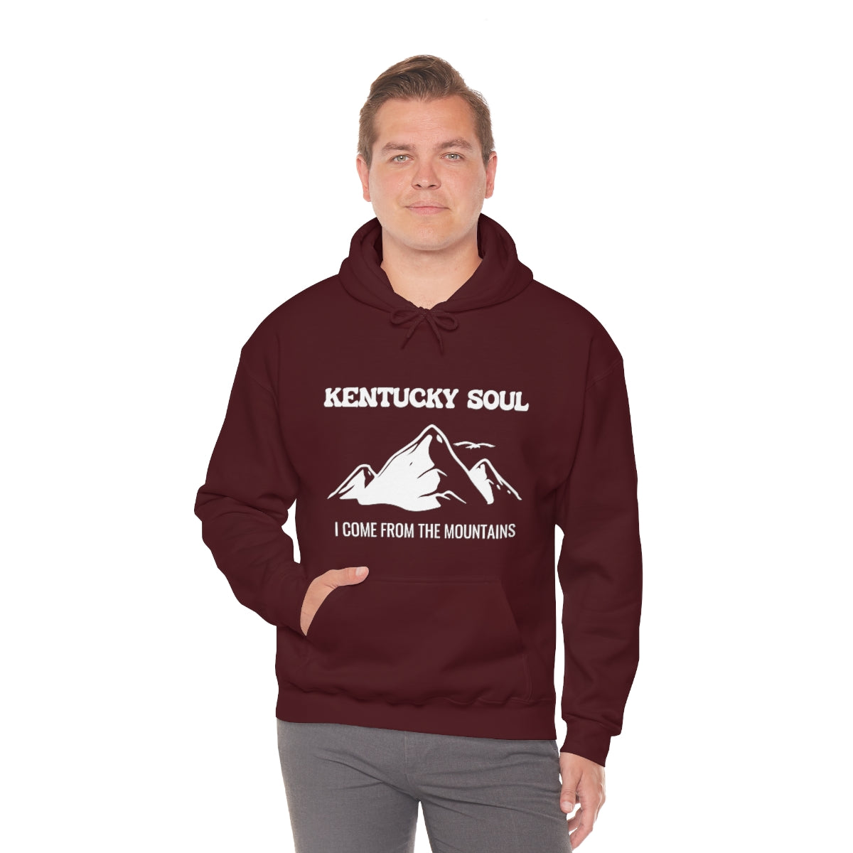 I Come From The Mountains- Unisex Heavy Blend™ Hooded Sweatshirt