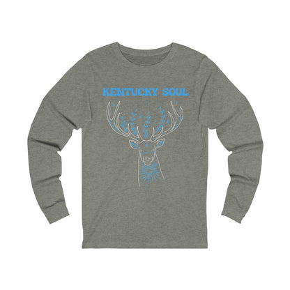Unisex Blue Deer - Jersey Long Sleeve Tee