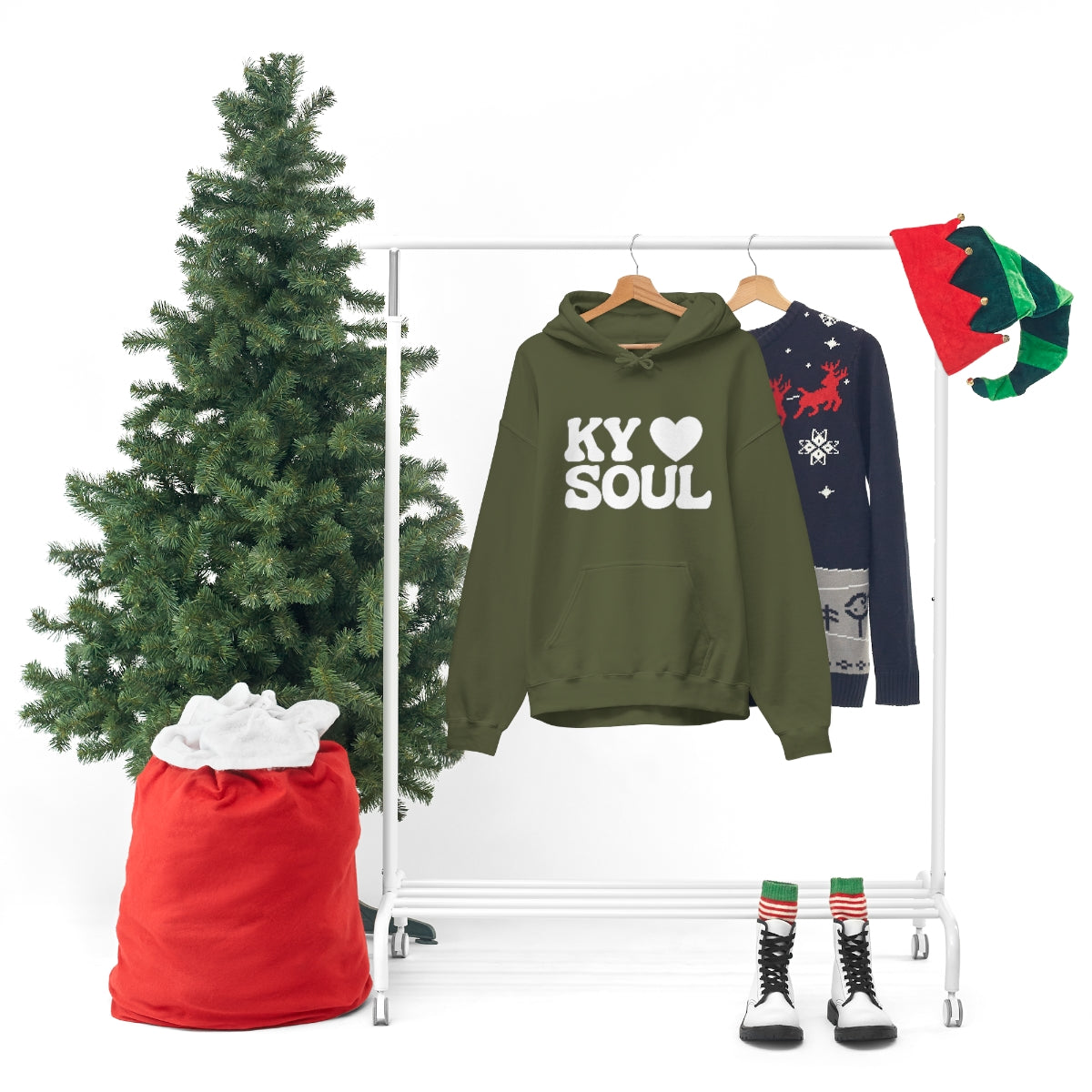 KY SOUL HEART- Unisex Heavy Blend™ Hooded Sweatshirt