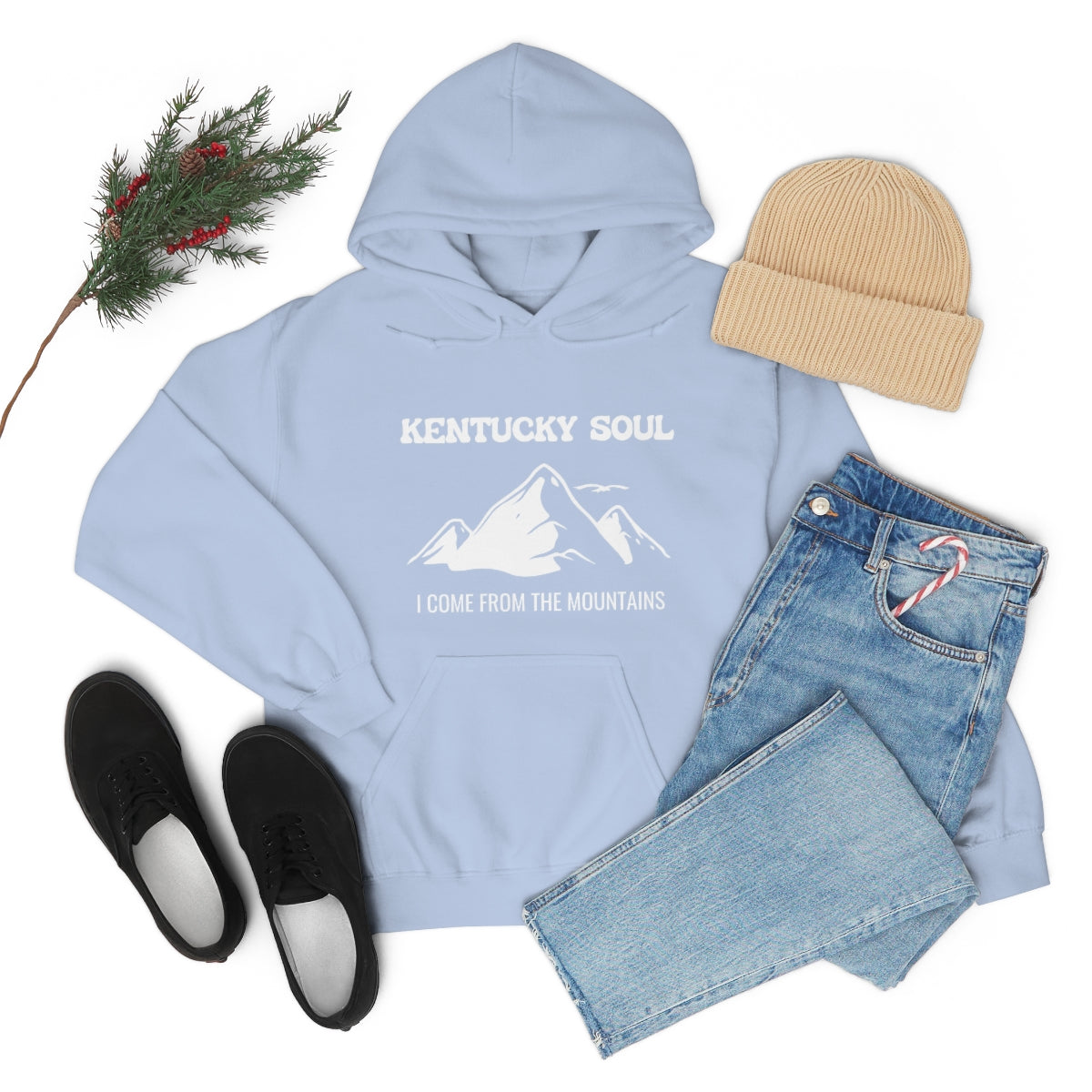 I Come From The Mountains- Unisex Heavy Blend™ Hooded Sweatshirt