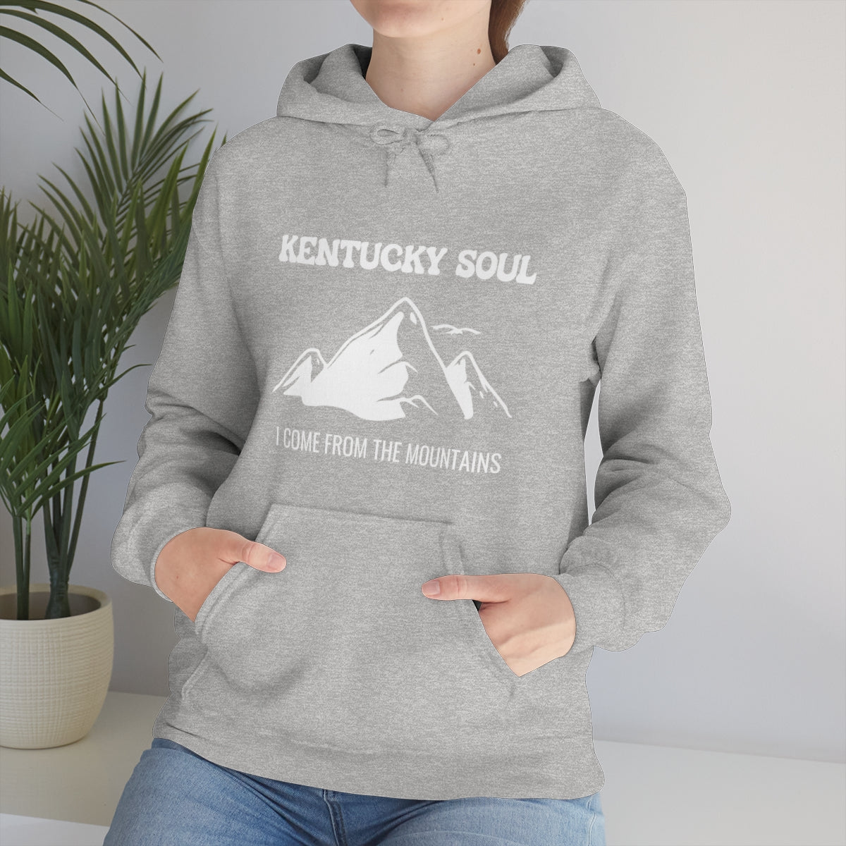 I Come From The Mountains- Unisex Heavy Blend™ Hooded Sweatshirt