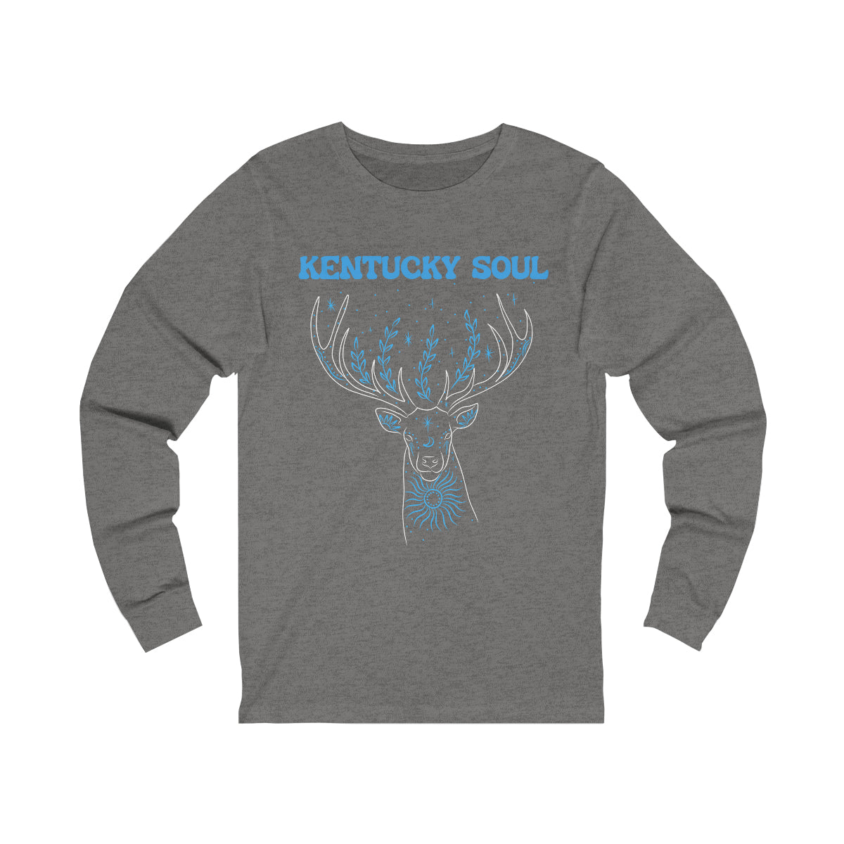 Unisex Blue Deer - Jersey Long Sleeve Tee