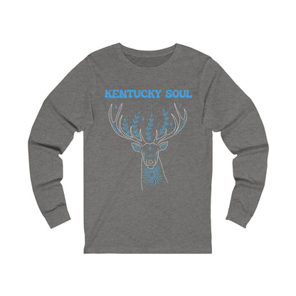 Unisex Blue Deer - Jersey Long Sleeve Tee
