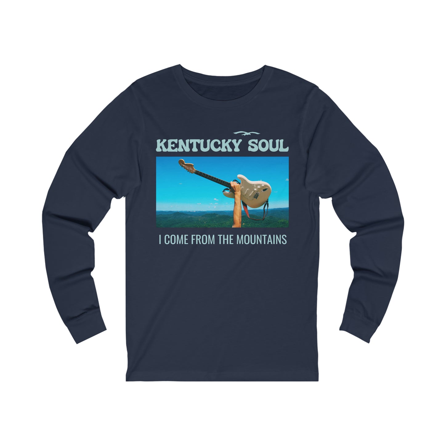 I Come From The Mountains Single Cover- Jersey Long Sleeve Tee