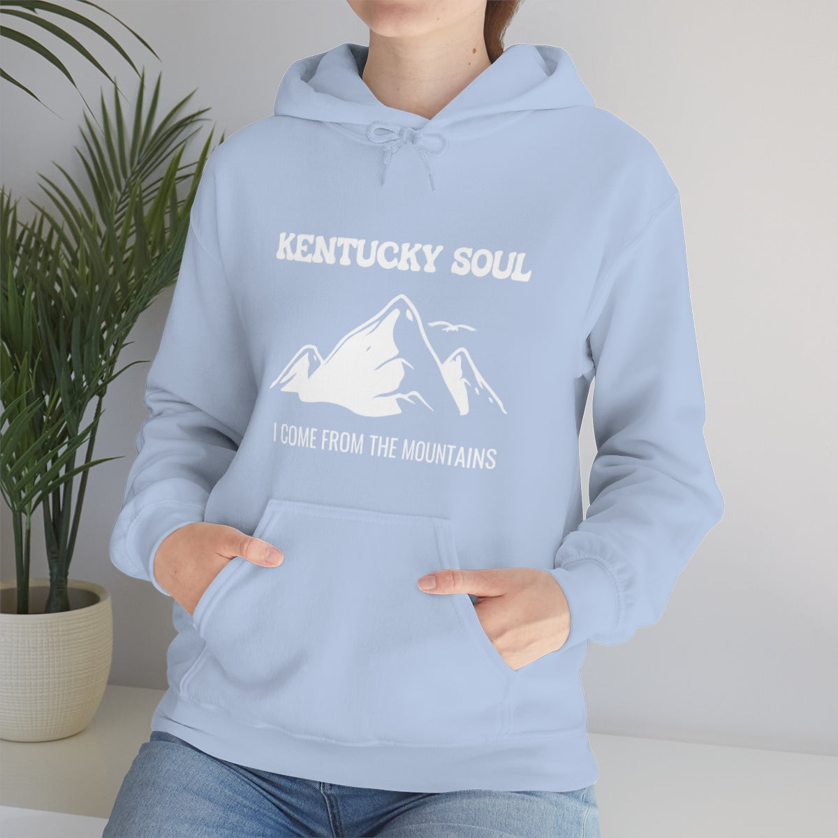 I Come From The Mountains- Unisex Heavy Blend™ Hooded Sweatshirt