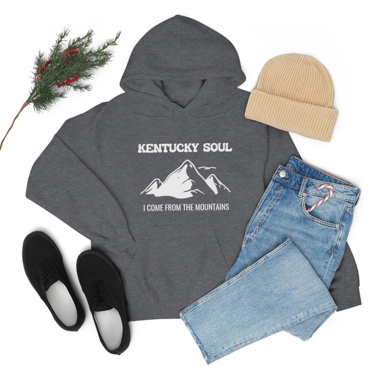 I Come From The Mountains- Unisex Heavy Blend™ Hooded Sweatshirt