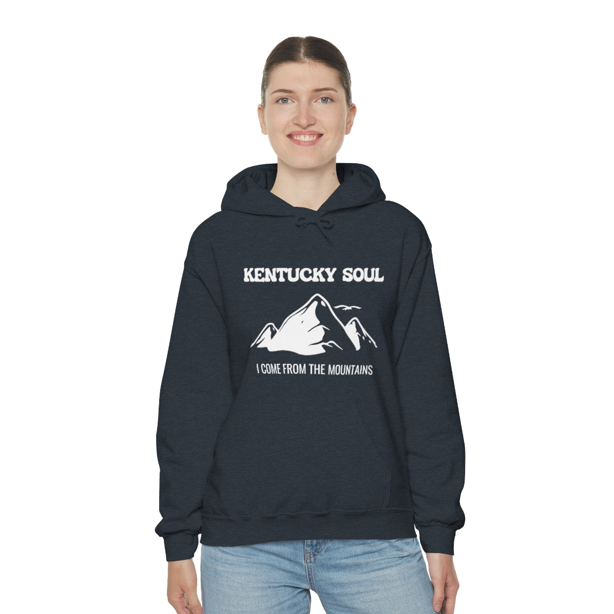 I Come From The Mountains- Unisex Heavy Blend™ Hooded Sweatshirt