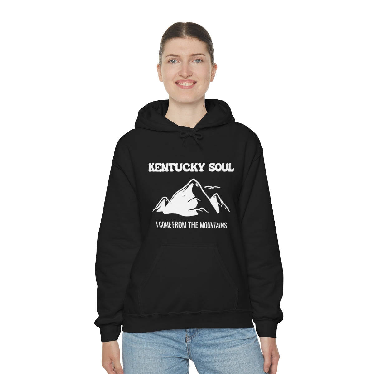 I Come From The Mountains- Unisex Heavy Blend™ Hooded Sweatshirt